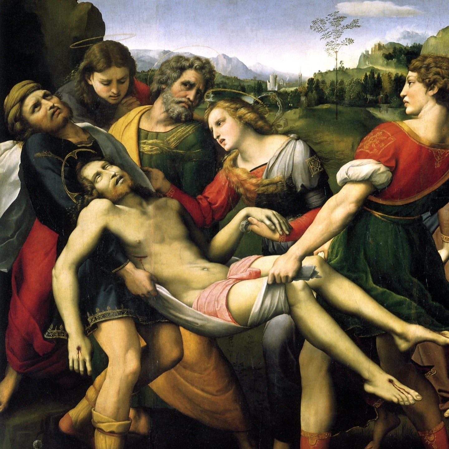 Entombment, Pala Baglione | Raphael | 1507