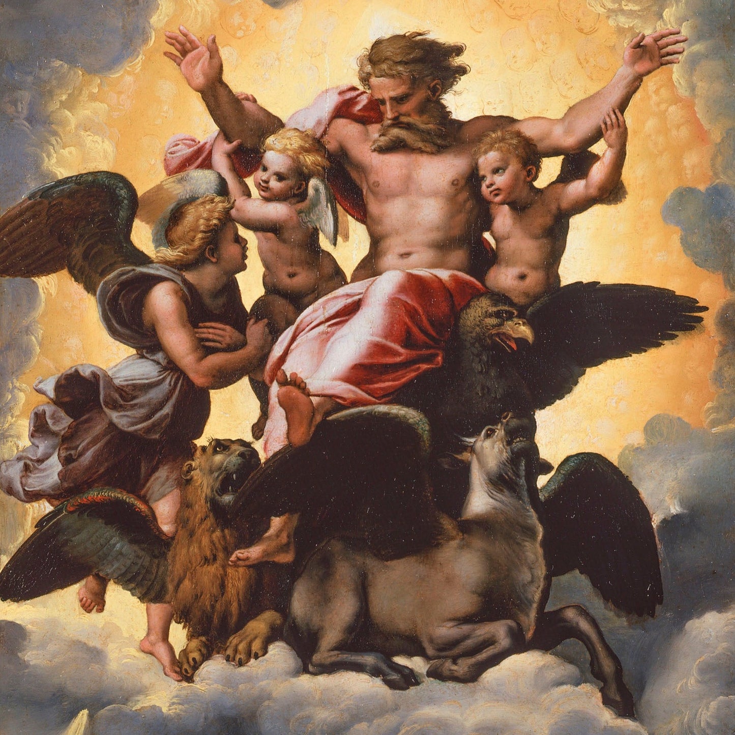 Ezekiel's Vision | Raphael | 1518