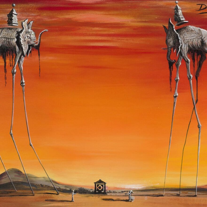 The Elephants | Salvador Dalí | 1948