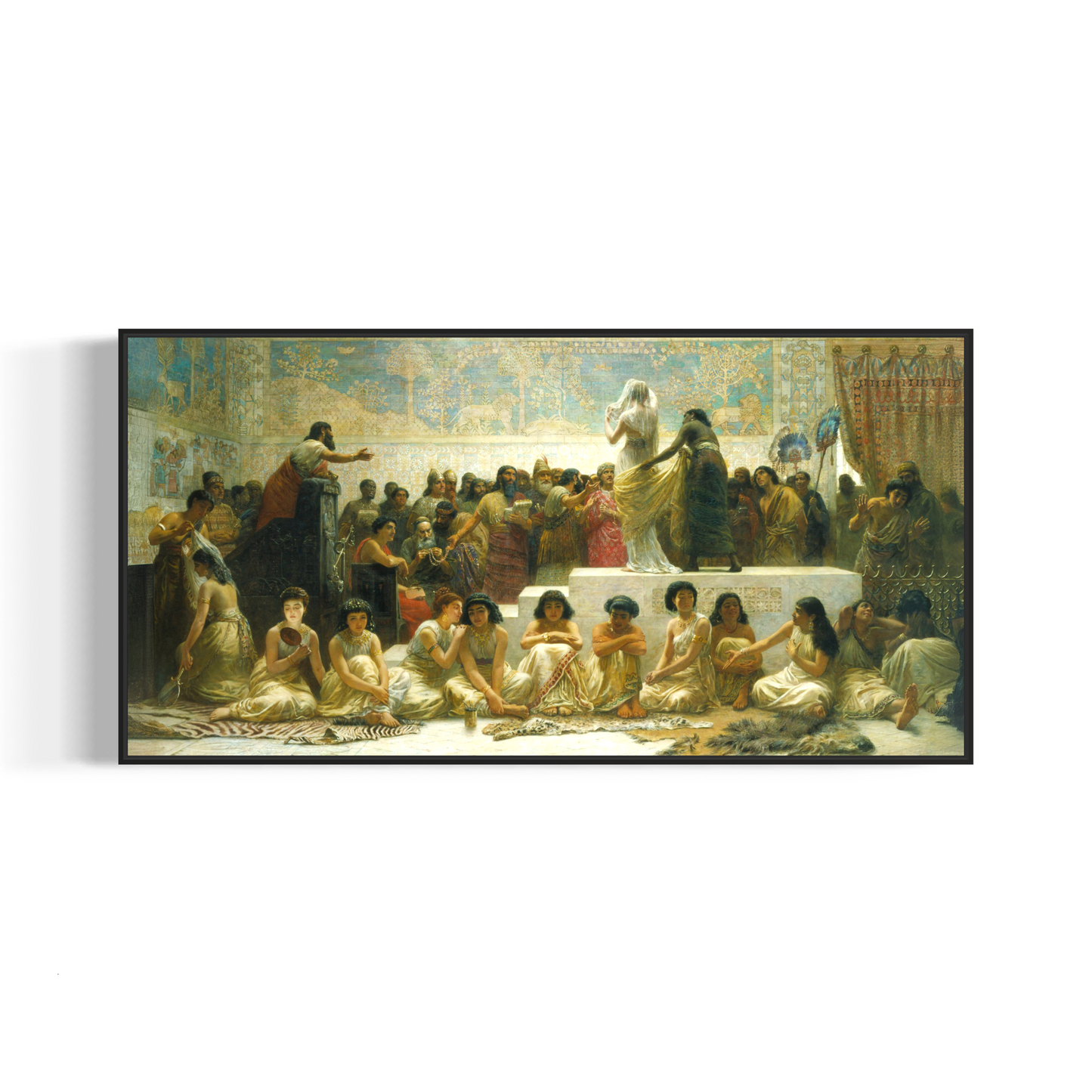 The Babylonian Marriage Market | Edwin Long | 1875