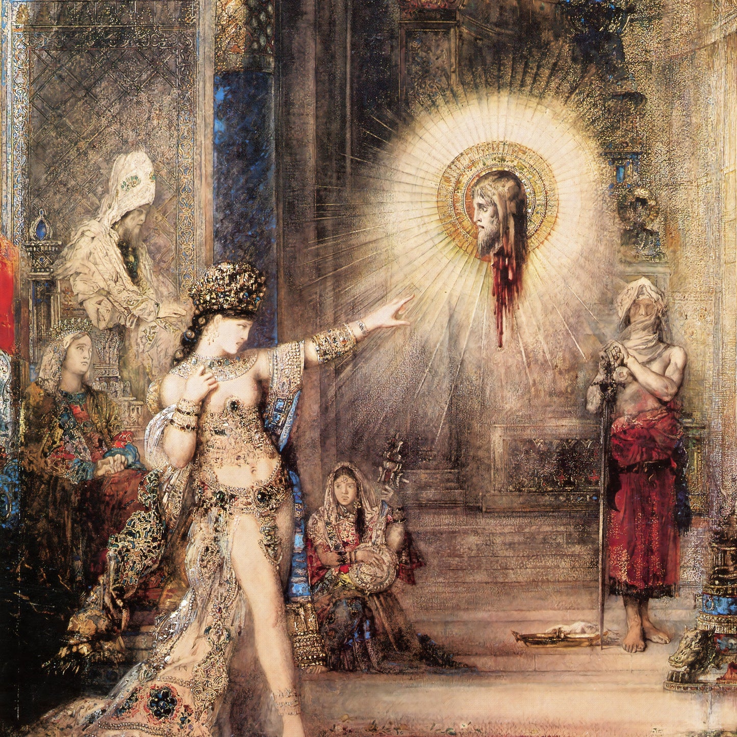 The Apparition (Watercolor) | Gustave Moreau | 1876