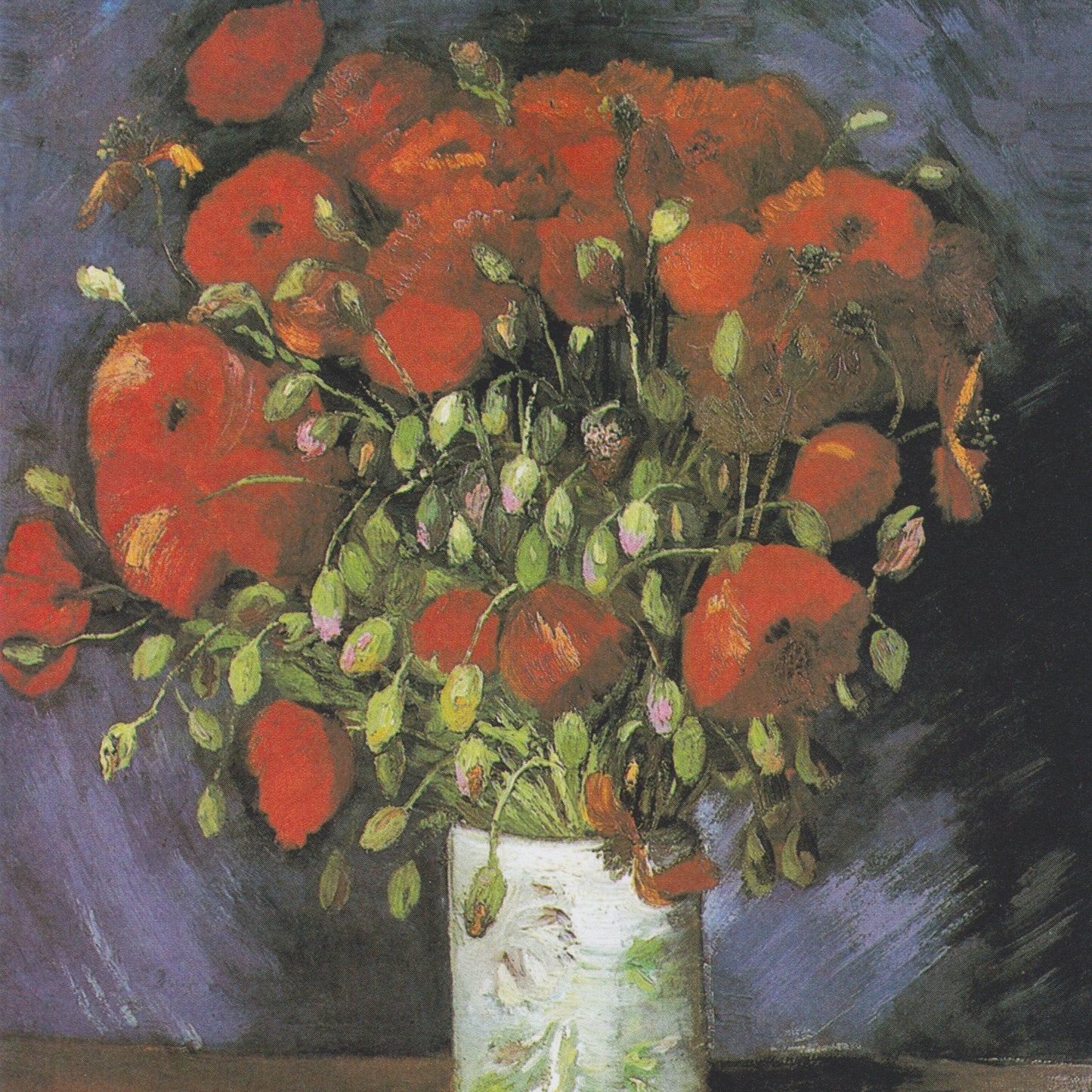 Vase with Poppies | Vincent van Gogh | 1886