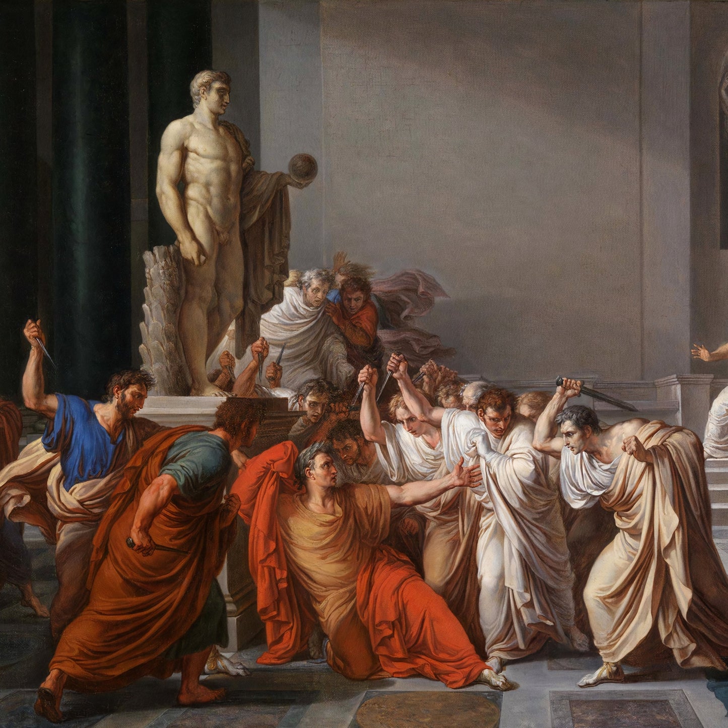 The Death of Julius Caesar | Vincenzo Camuccini | 1806