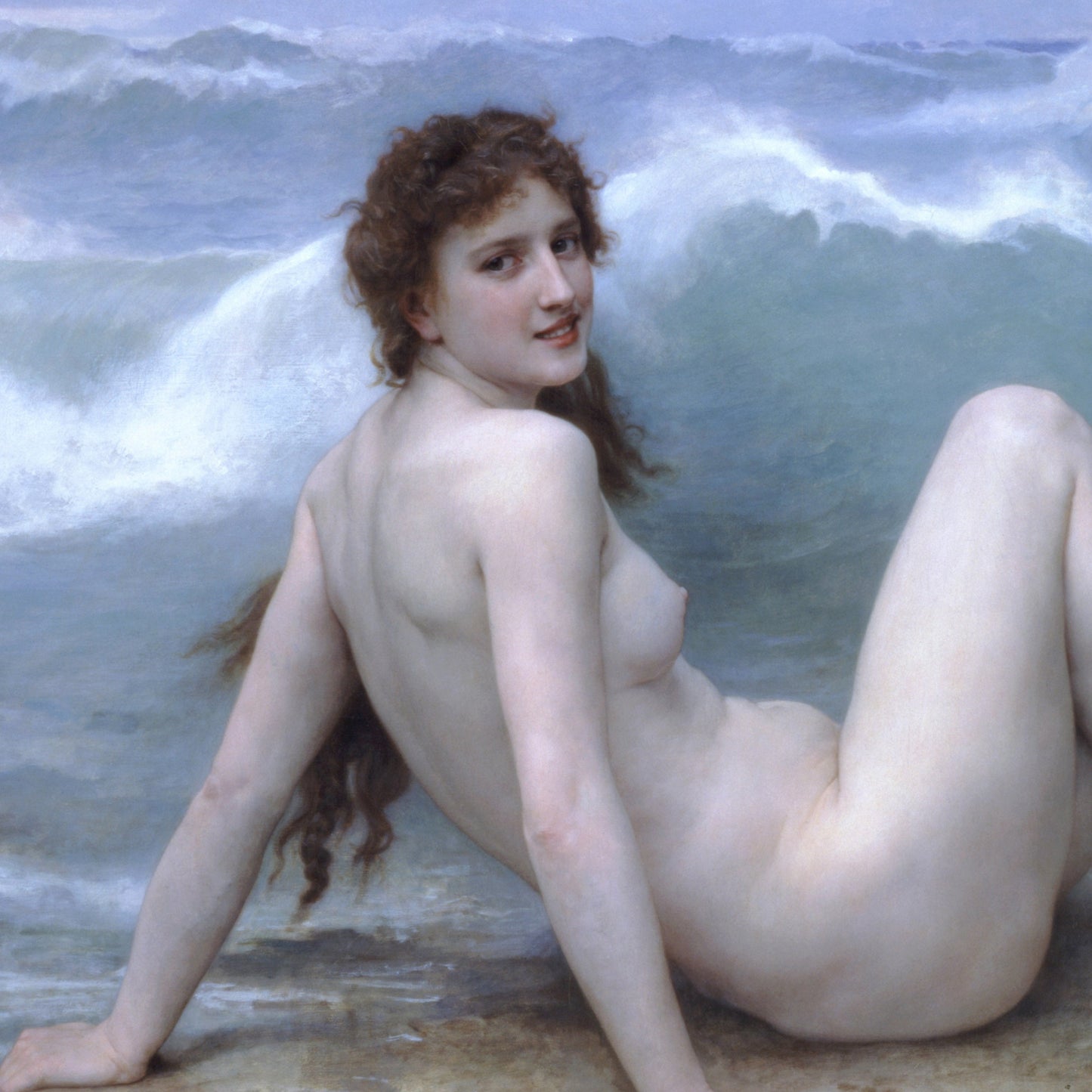 The Wave | William-Adolphe Bouguereau | 1896