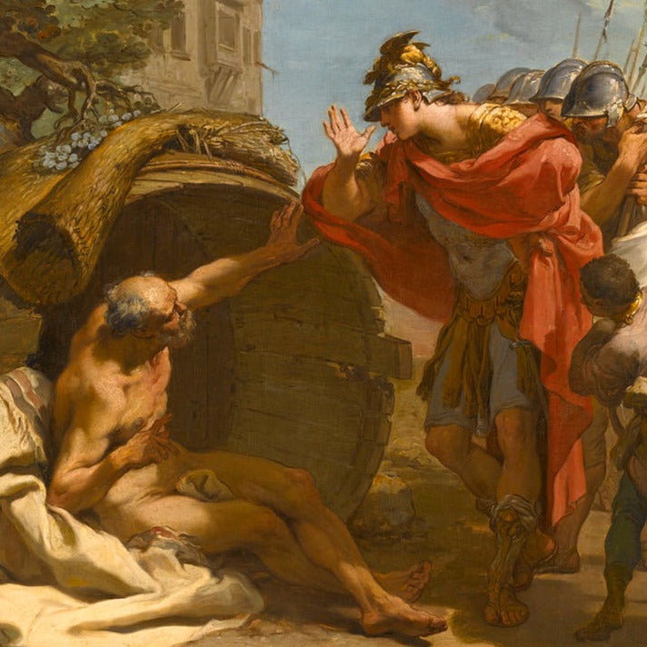 Alexander and Diogenes | Gaetano Gandolfi | 1792