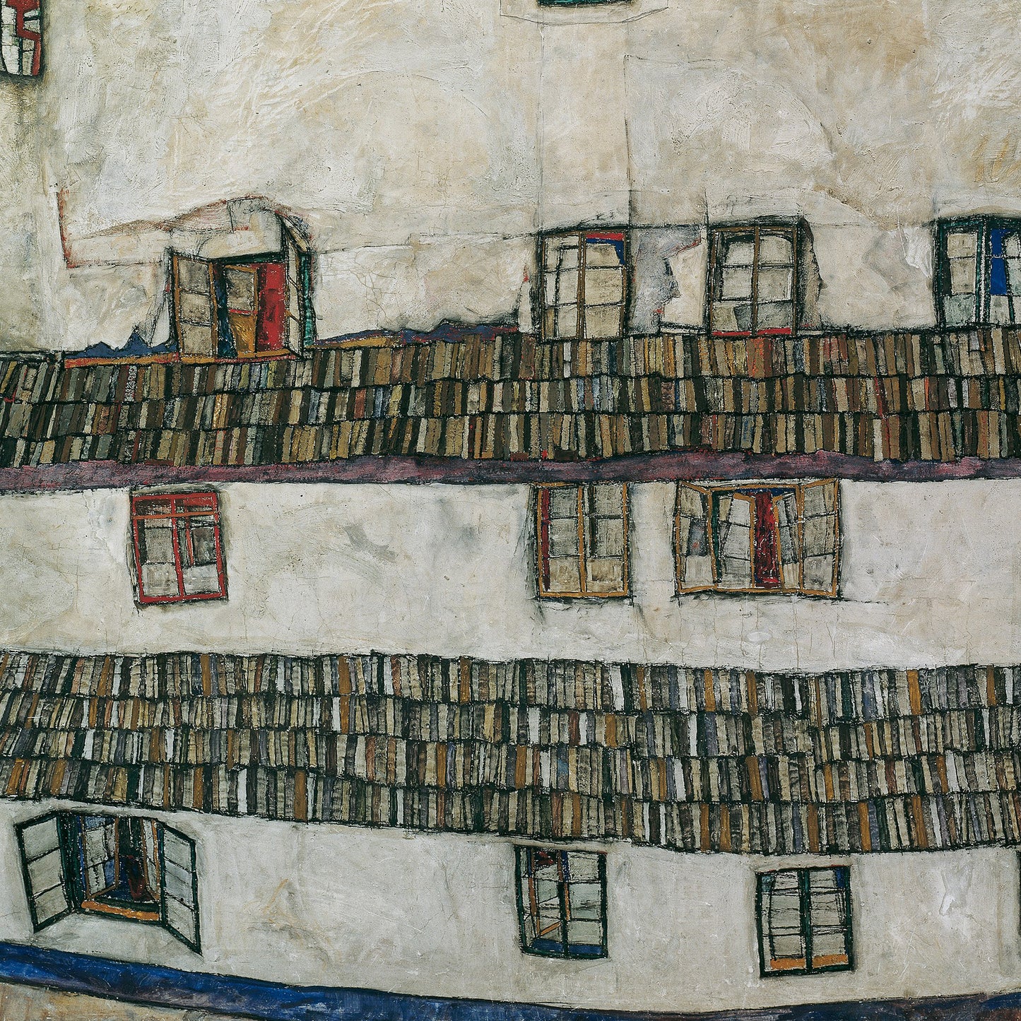 House Wall (Window) | Egon Schiele | 1914