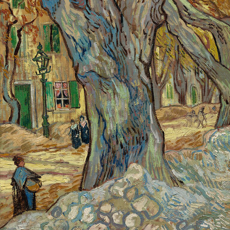 The Large Plane Trees | Vincent van Gogh | 1889