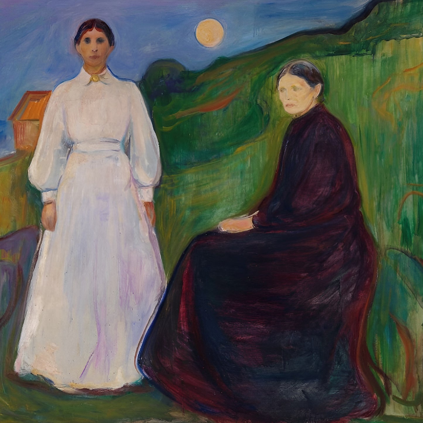 Mother and Daughter | Edvard Munch | 1897