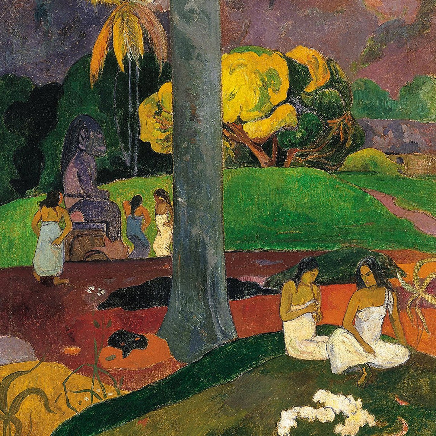 Mata Mua (In olden times) | Paul Gaugin | 1892