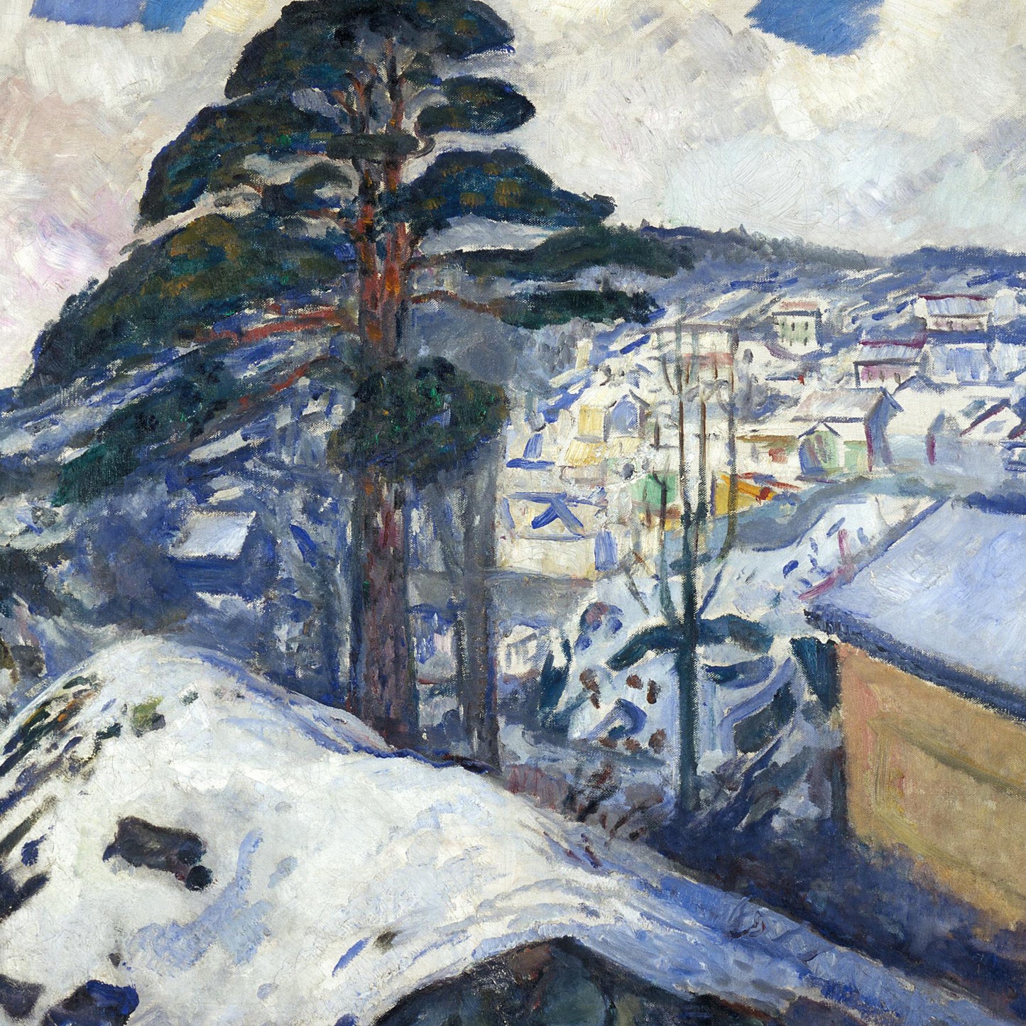 Winter in Kragero | Edvard Munch | 1912