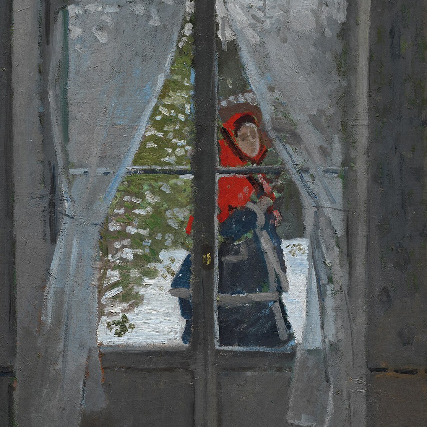 The Red Kerchief | Claude Monet | 1873