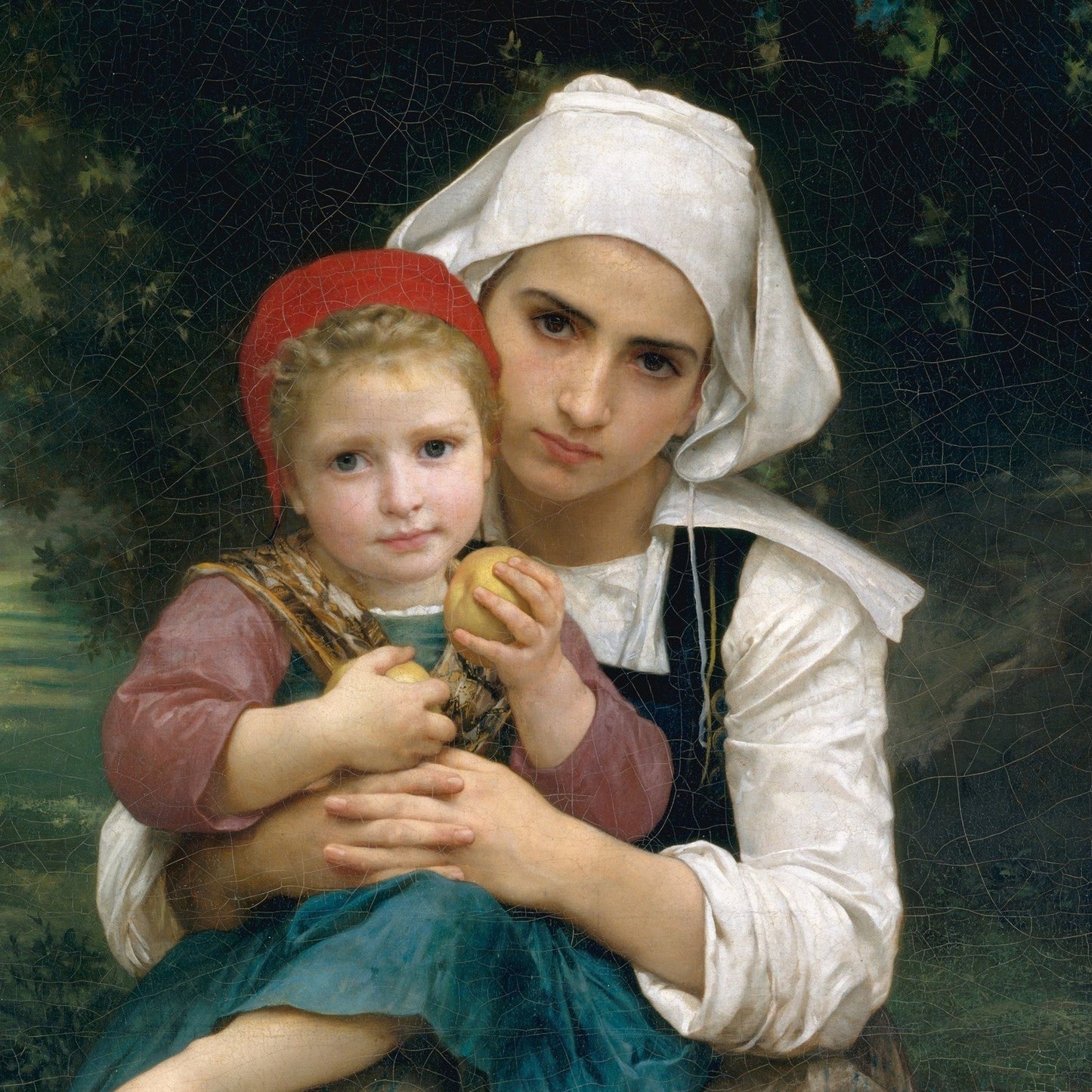 Breton Brother and Sister | William-Adolphe Bouguereau | 1871