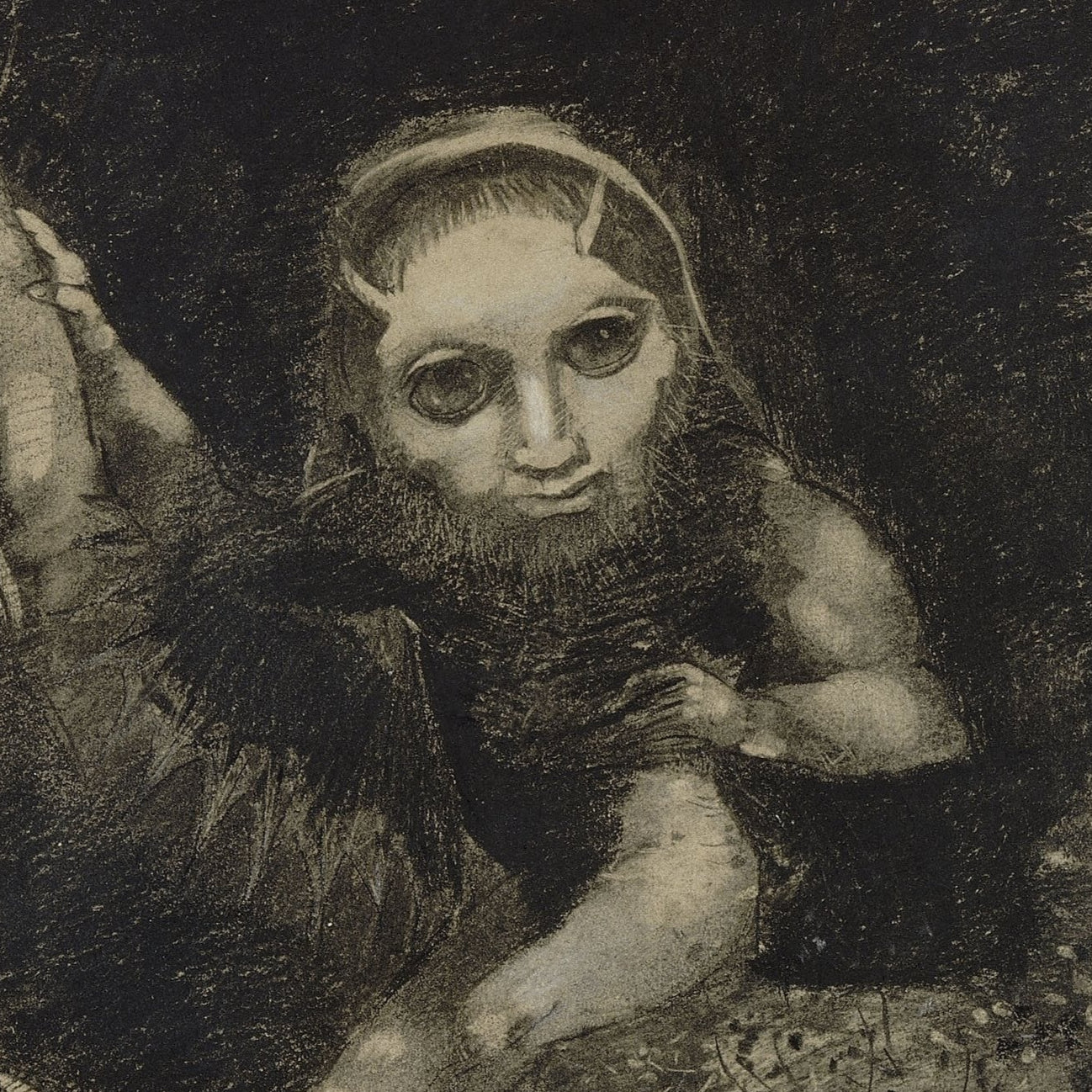 Caliban | Odilon Redon | 1881