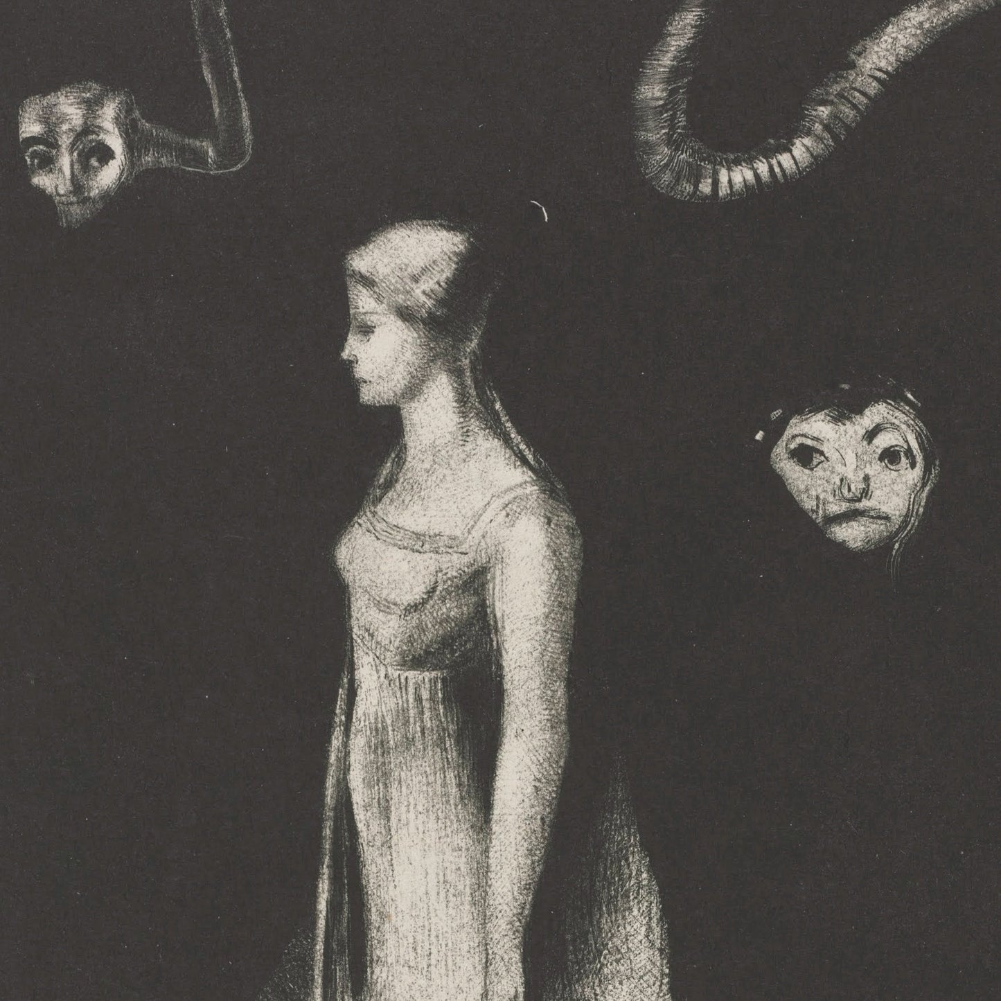 Obsession | Odilon Redon | 1894