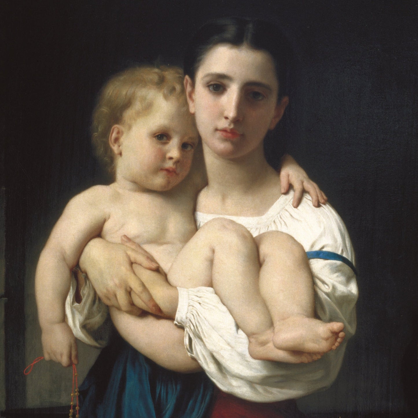 The Elder Sister, Reduction | William-Adolphe Bouguereau | 1864