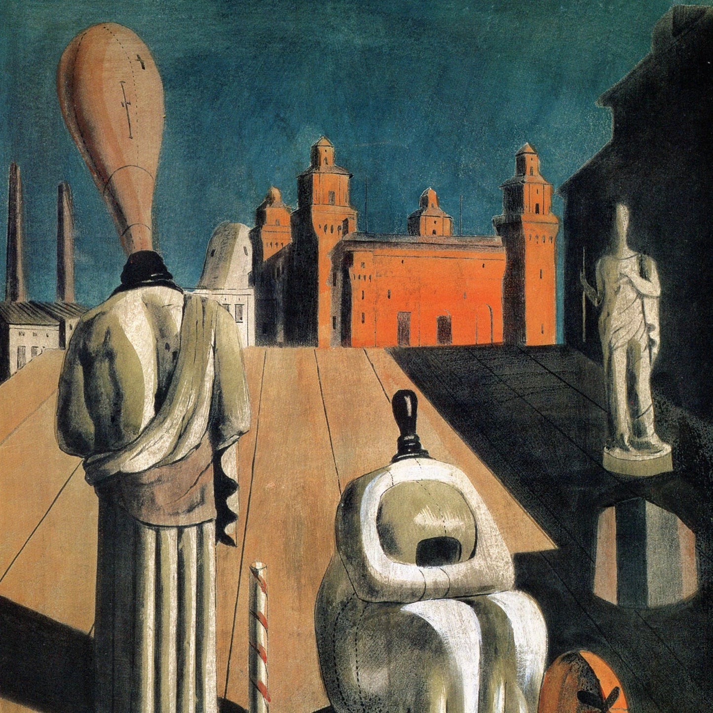 The Disquieting Muses | Giorgio de Chirico | 1916