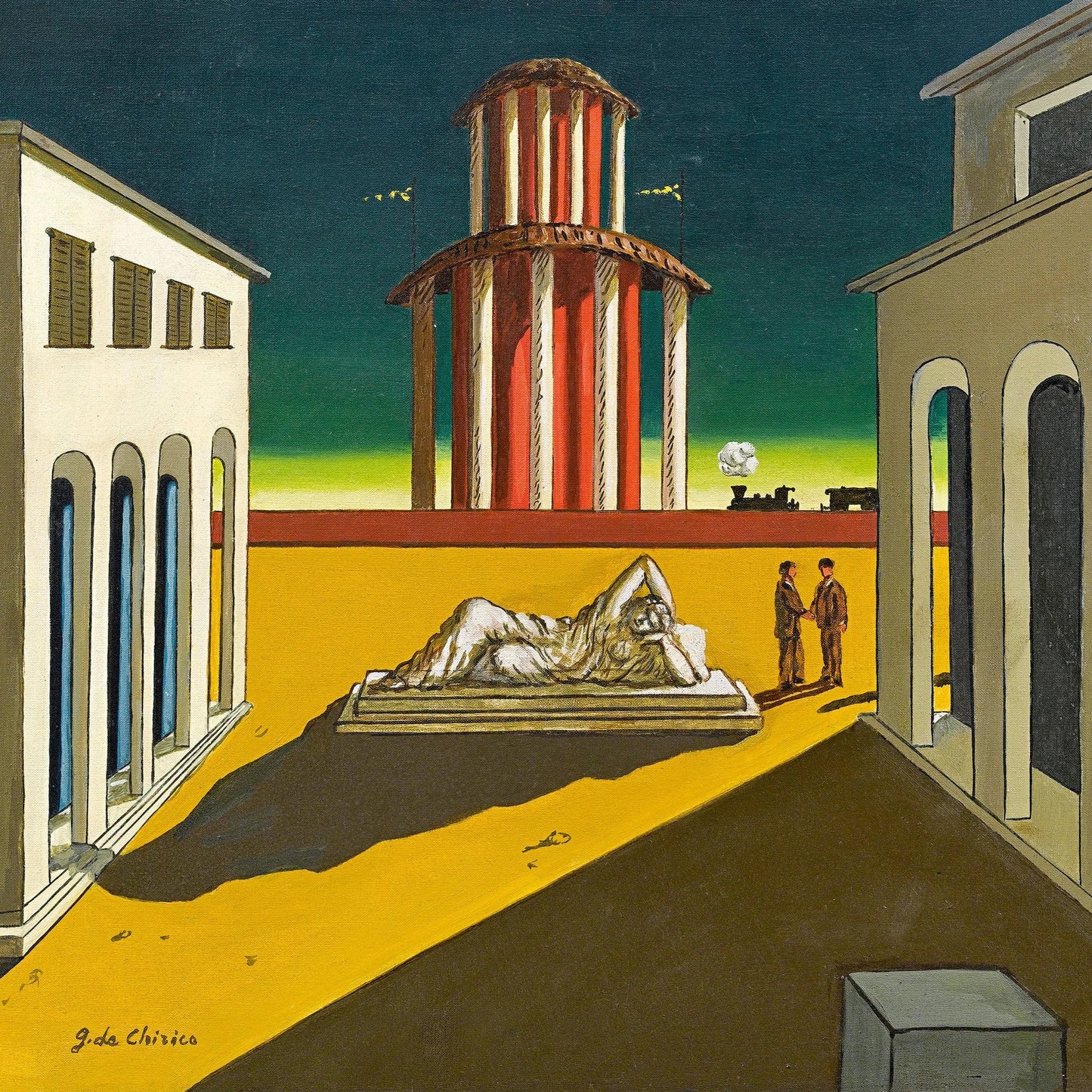 Piazza d'Italia | Giorgio de Chirico | 1964