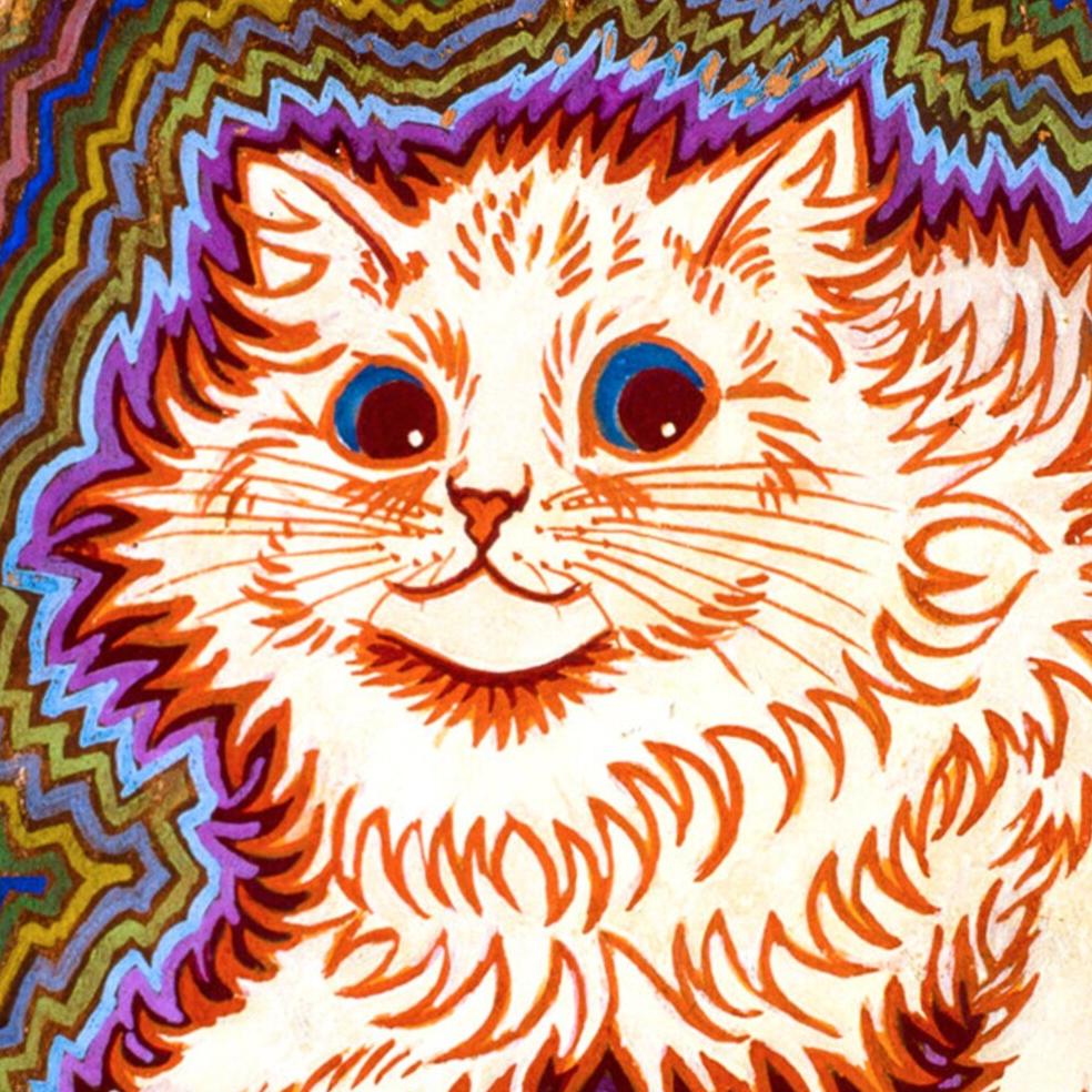 Kaleidoscope Cat III | Louis Wain | 20th Century