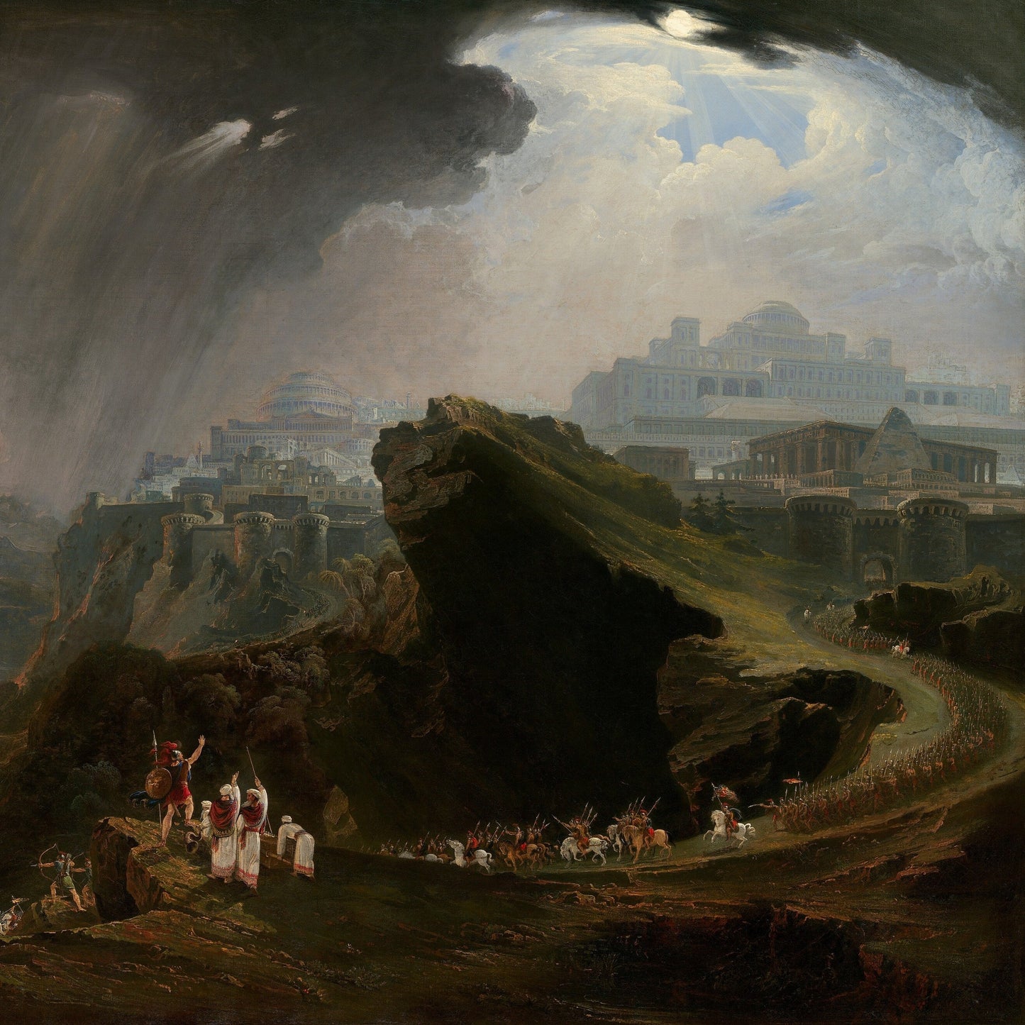 Joshua Commanding the Sun to Stand Still | John Martin | 1816