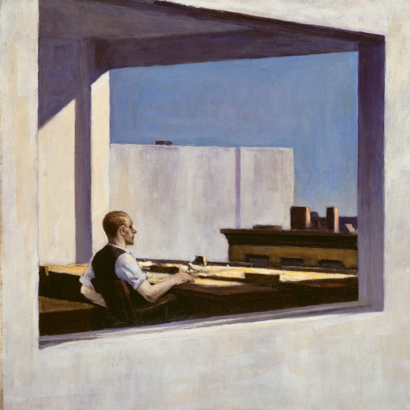 Office in a Small City | Edward Hopper | 1953