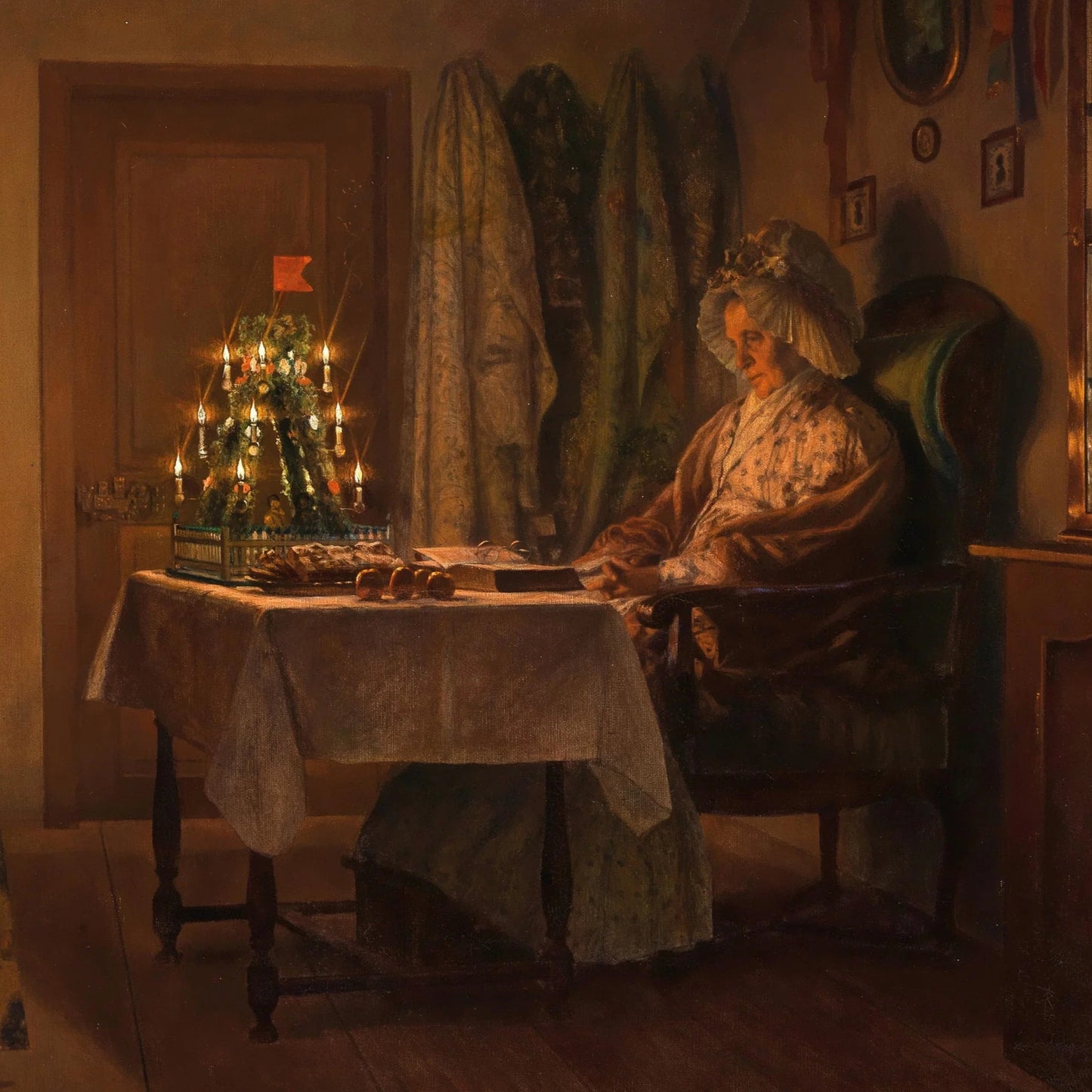 A Lonely Christmas | Oskar Freiwirth-Lützow | 19th Century